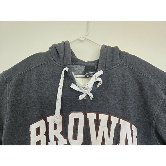 Brown University Hoodie Womens M Grey Ivy League College Preppy Academia Logo - Picture 3 of 9